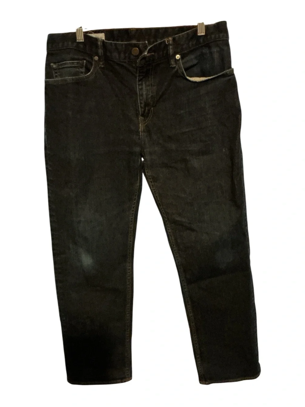 Banana Republic Men's Slim Straight Black Jeans